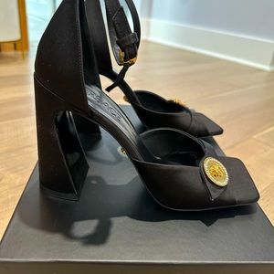 Versace medusa heels